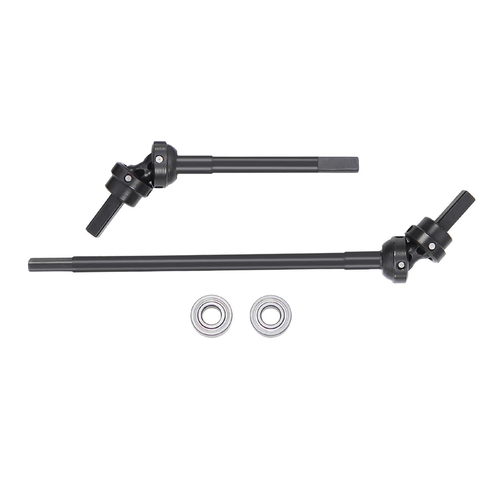 Arbre CVD avant Super Balance en acier pour voiture RC, pièce de rechange, accessoires, mise à niveau, 1/10 Axial SCX10