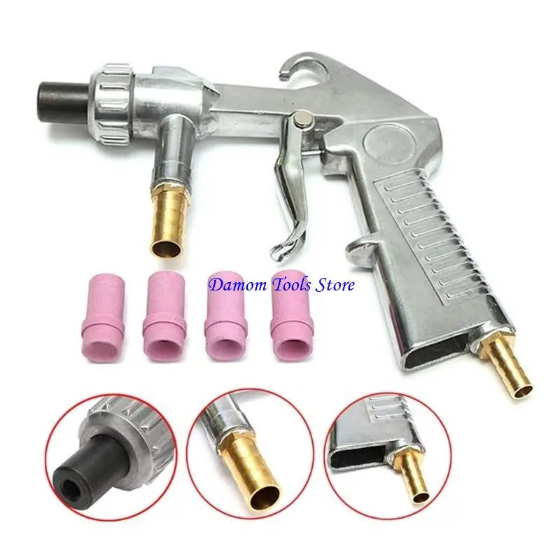 57be Sand Blaster Комплекты песчаные бластер с шлангом и форсунками для абразивной среды бластерной шкаф для