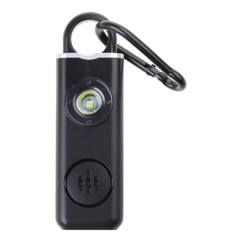 Alarm Keychain Safe Sound Alarm Emergency-Safety 130dB Security Alarm Keyring with LED Light