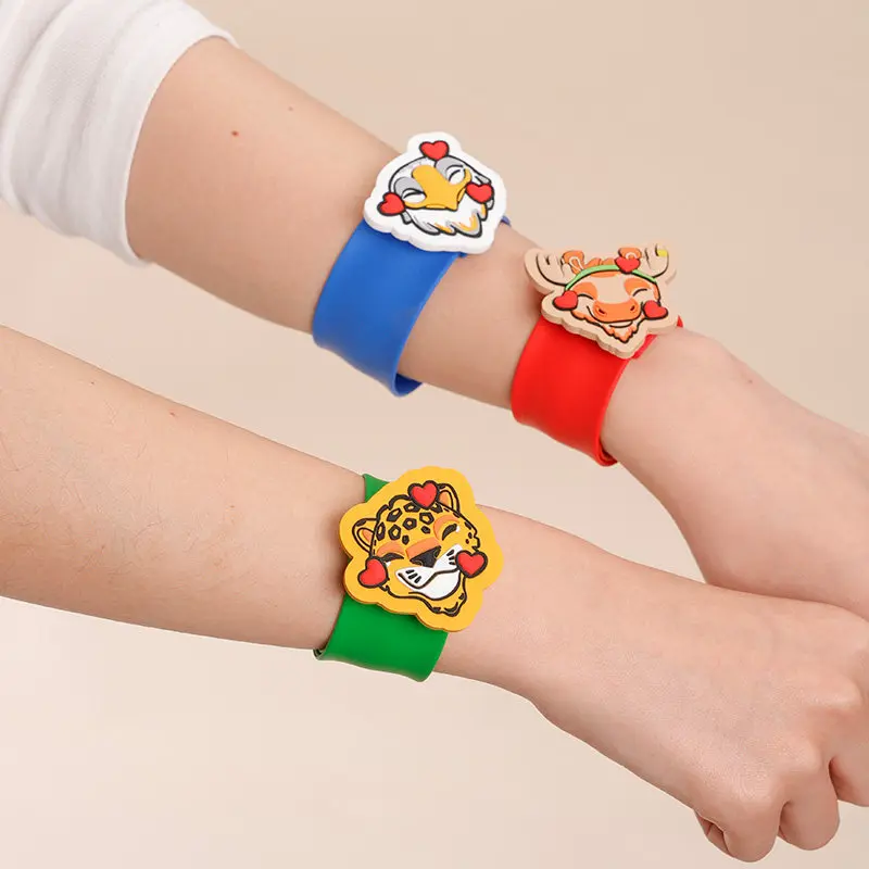 FIFA 2026 World Cup Mascot Silicone Slap Bracelets Fashion