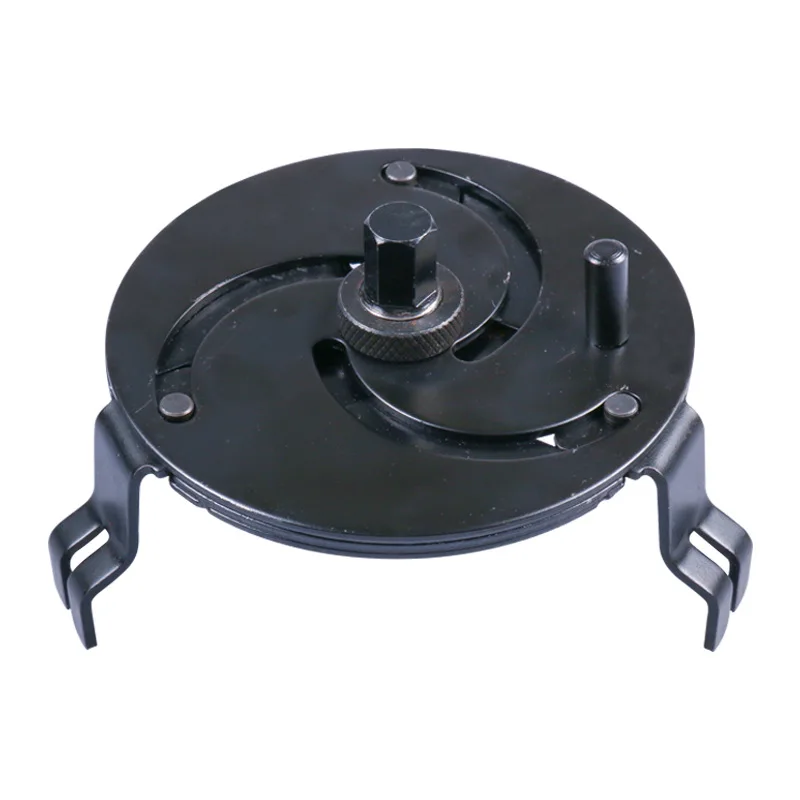 

Gasoline Pump Cover Removal Tool Adjustable Universal Wrench Fuel Tank Cover Wrench Adjustable Three-claw