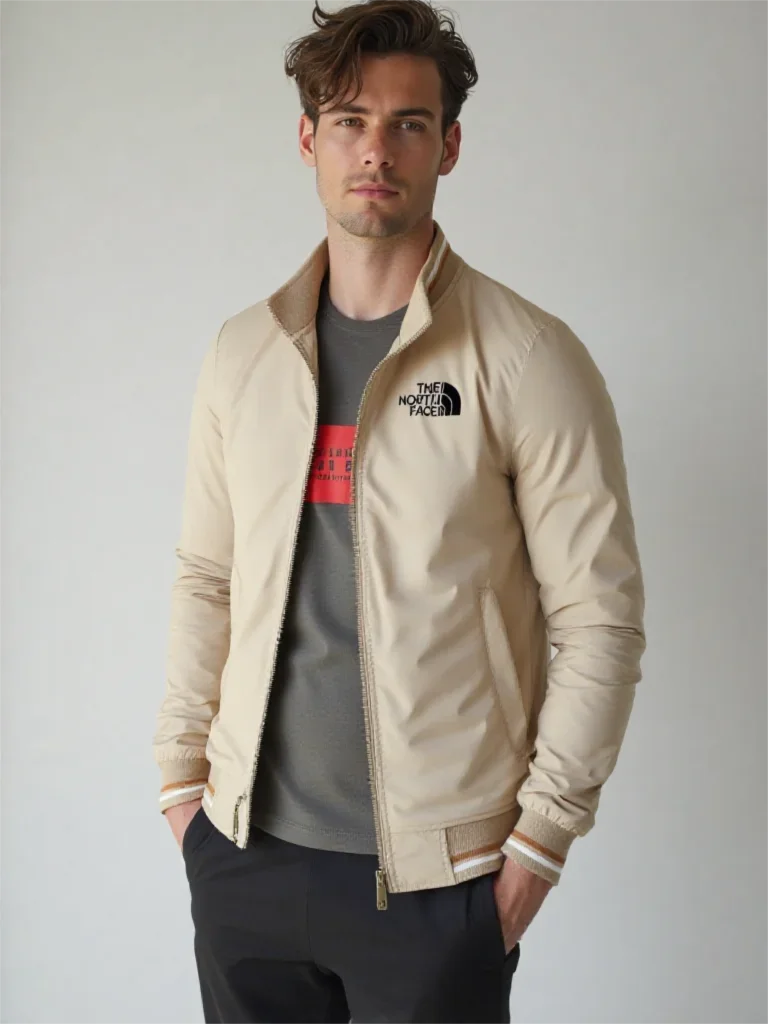 

New outdoor sports windproof, waterproof, sun protection, hat-free slimming jacket for men's casual multi-function jacket woven