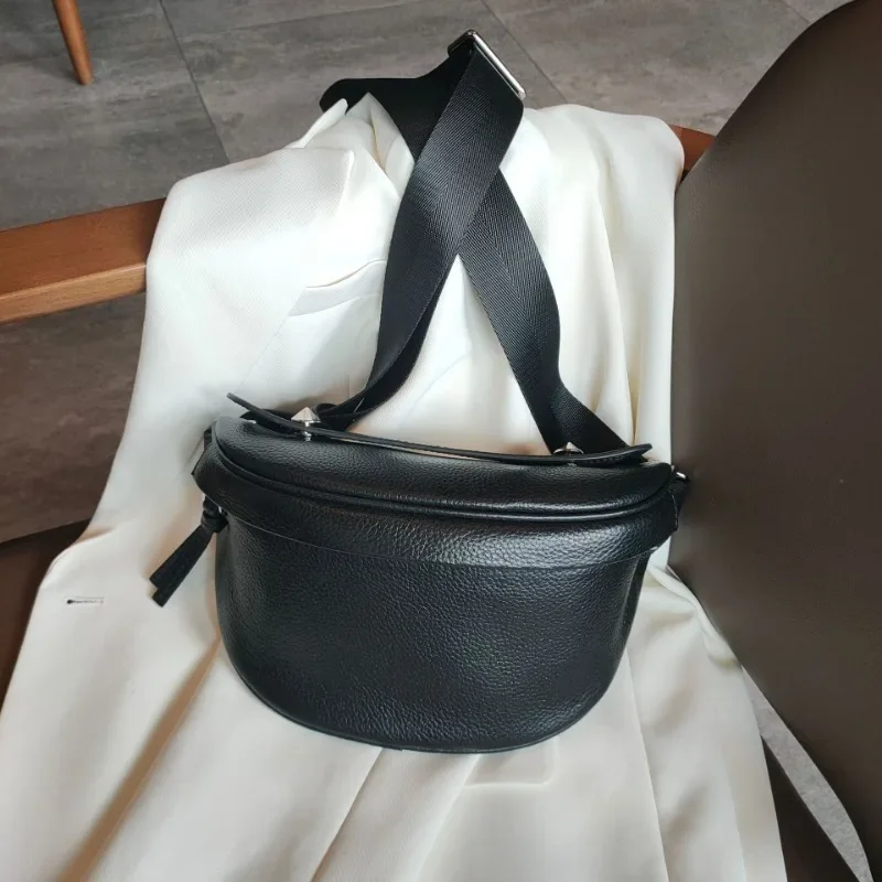 حقيبة الصدر Crossbody سعة كبيرة للنساء ، المحافظ الجلدية رسول ، حزم فاني السفر ، حقيبة الخصر ، الاتجاه الموضة ، السيدات