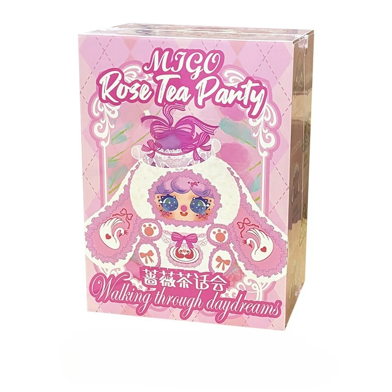 MIGO.ミゴ.Rose Tea Party薔薇茶話会 オイル目 MIGO Rose Tea Party 600% Blind Box MIGO Anime Figure Mystery Box