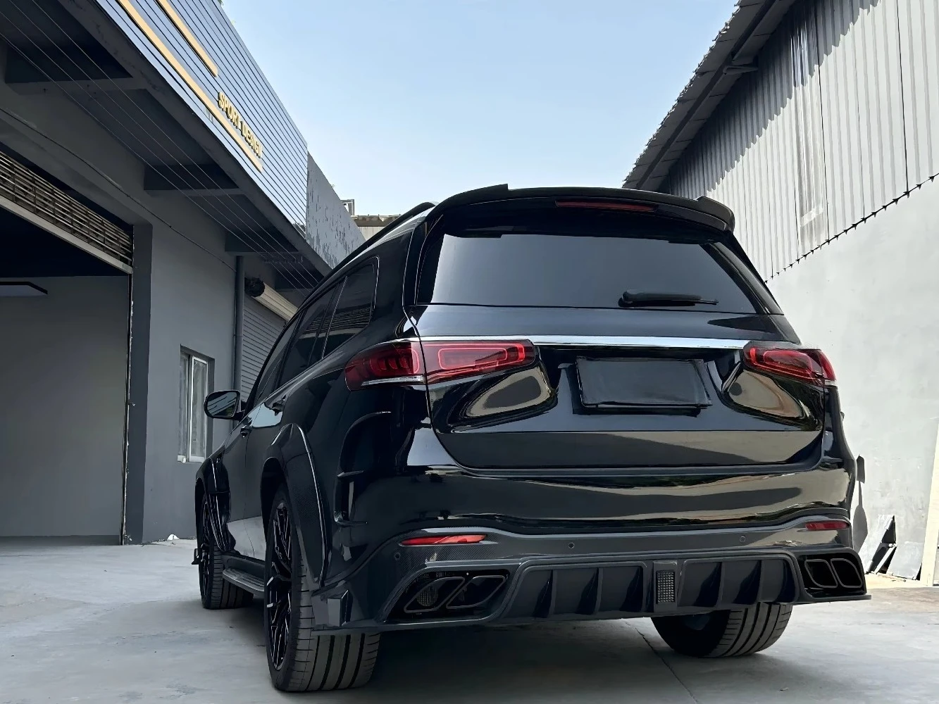 MSY Style Carbon Fiber Body Kit for GLS63 - New Condition Auto Body Systems Upgrade Car Parts