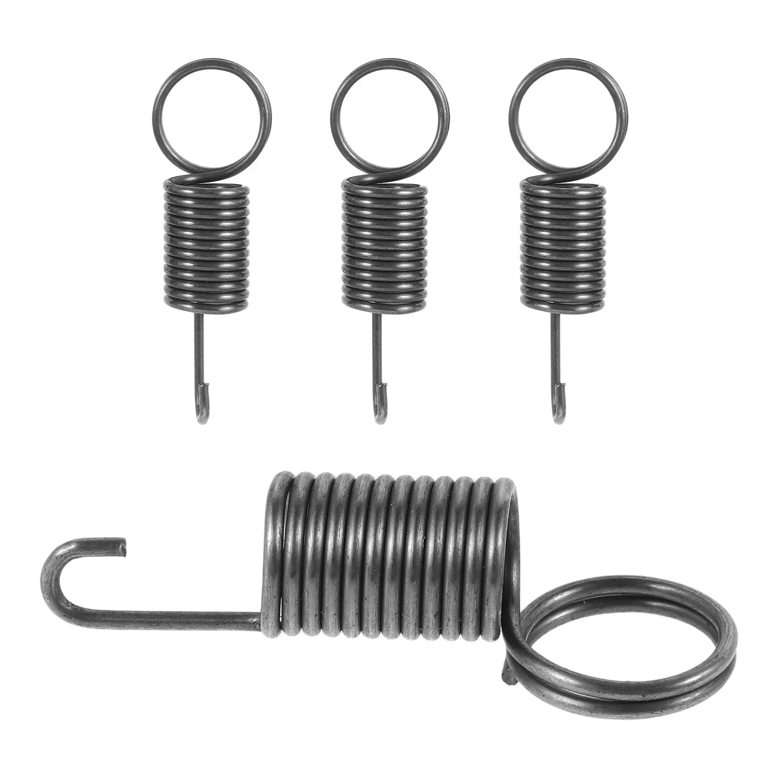 

4Pcs Children's Scooter Steering Tension Spring - Single Hook High Elasticity Replacement Spring for Precise Control Smooth