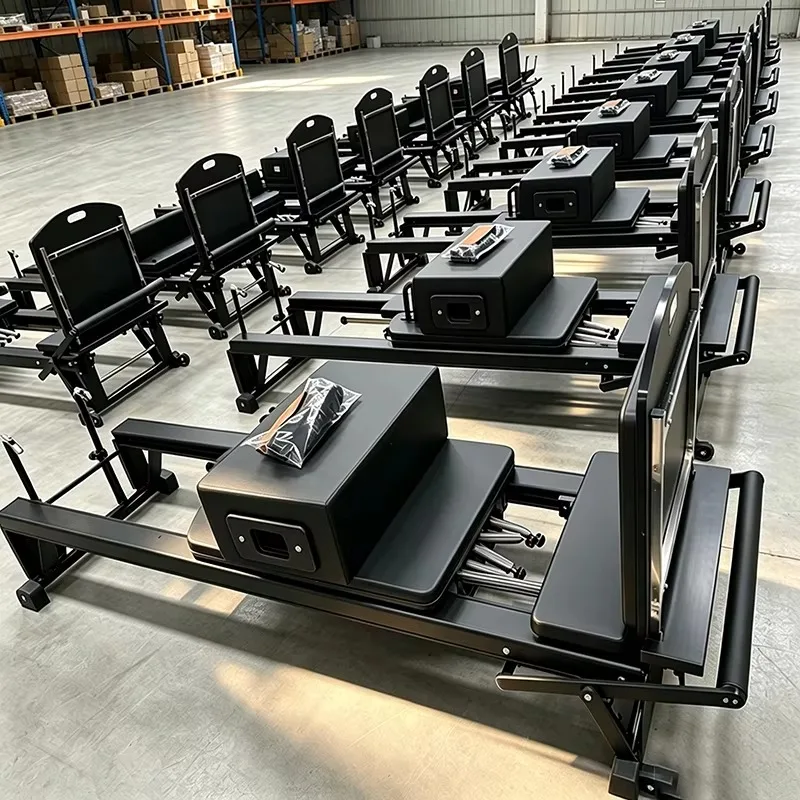 Factory Supply Black Fold Alloy Pilates Core Bed Multiple Cushion Color Customization Bulk Supply for Global Fitness