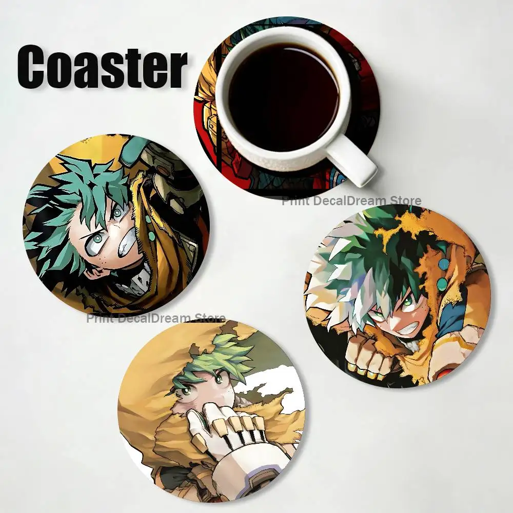 

D-Deku M-MHA Coaster Wooden Drink Tray Suitable for Restaurants and Coffee Shops Easy To Wash and Clean