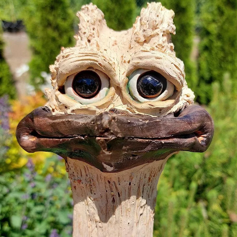 1Pc Patio Decorative This Funny Chicken Will Liven Up Your Garden Funny Long  Chicken