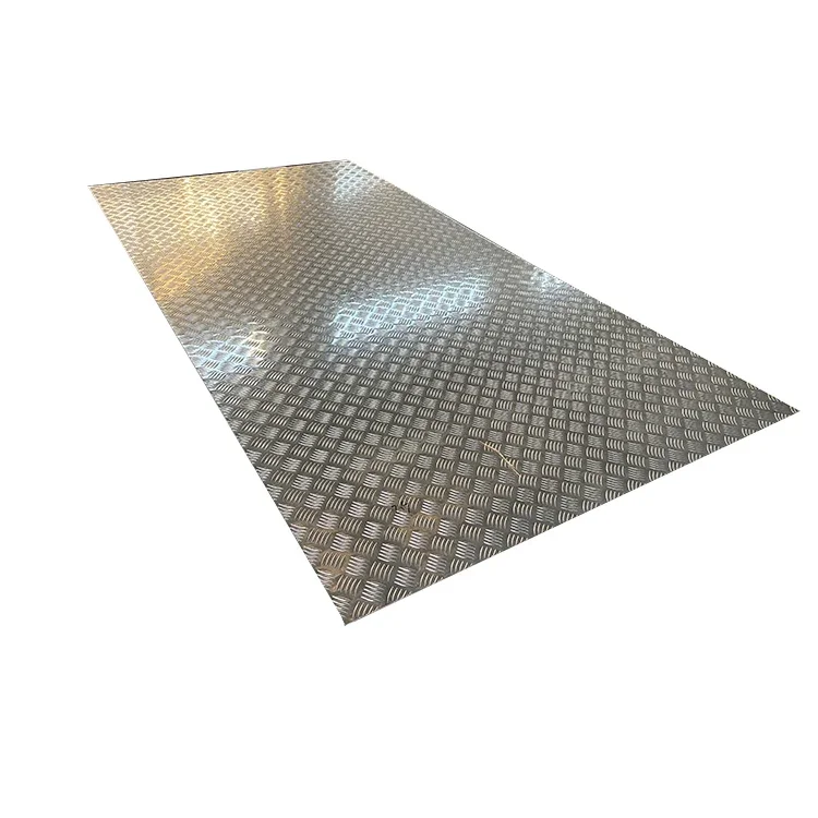 1 bar aluminum thread 5 bar aluminium diamond flat plate colored 3003 / 5052 / 5754 / 6061  Aluminum Checkered Plate