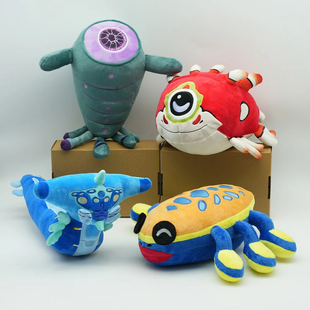 

New Anime Subnautica 2 Crabsquid Plush Oculus Sea Creature Reefback Plush Game Peripheral Death Leviathan Plushie Doll Toy Gift