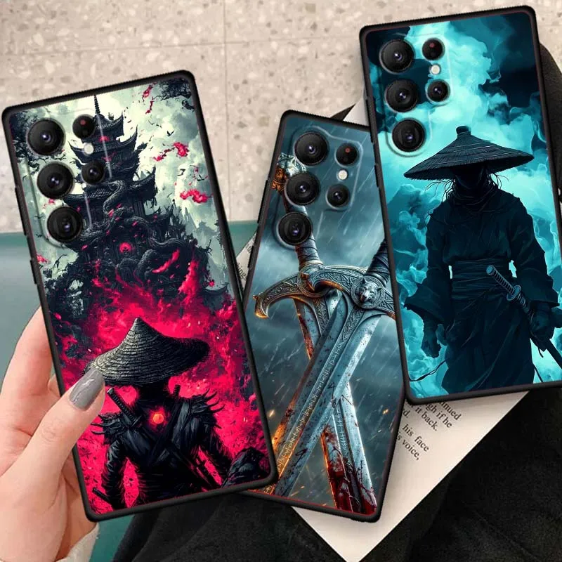 

Fashion Hero Design Pattern For Samsung Galaxy S26 S25 S24 S23 S22 S21 S20 Ultra Plus FE 5G Black Soft TPU Phone Case