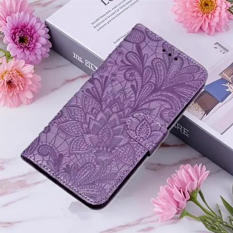 Flip Case For Samsung Galaxy A06 A05 A56 A55 A54 A53 A52 A51 A50 A15 A12 A34 A16 A36 A35 Cases Flower Leather Wallet Phone Cover