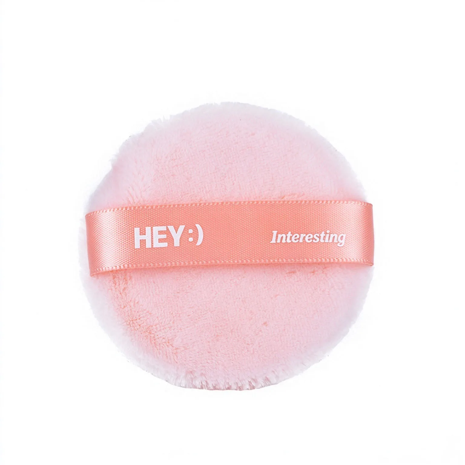 Dense Upright Fluff Powder Puff Double Sided Powder Pickup Wide Strap with Storage Case for Setting Powder Loose Powder Blush