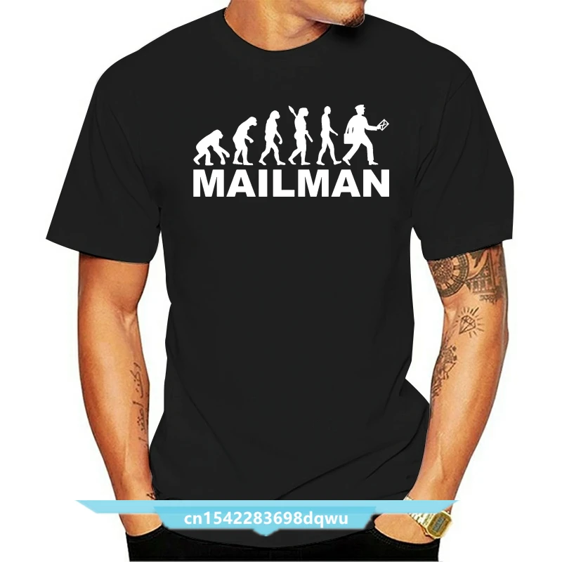 2021  Summer High Quality Tee Shirt Evolution Mailman T-Shirt Cool T-shirt