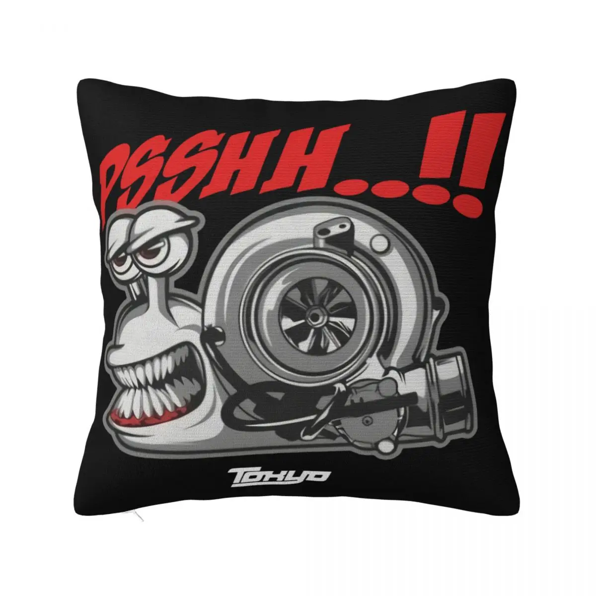 2019 Hot Sale Turbo Snail Men's Crew Psshh High Quality Cartoon Character 2021 Latest Customized Pillow Case