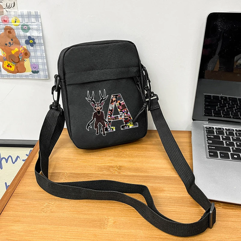 

Квадратная сумка 99-ночей в Foreste для мальчиков и девочек, сумка через плечо с рисунком аниме, большая вместительная портативная сумка на плечо, подарок на день рождения