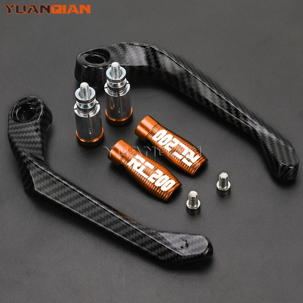 

For RC200 RC 200 2014-2024 2023 2022 2017 2016 2015 2014 Motorcycle Handlebar Brake Clutch Lever Hand Guard Handguard Protector