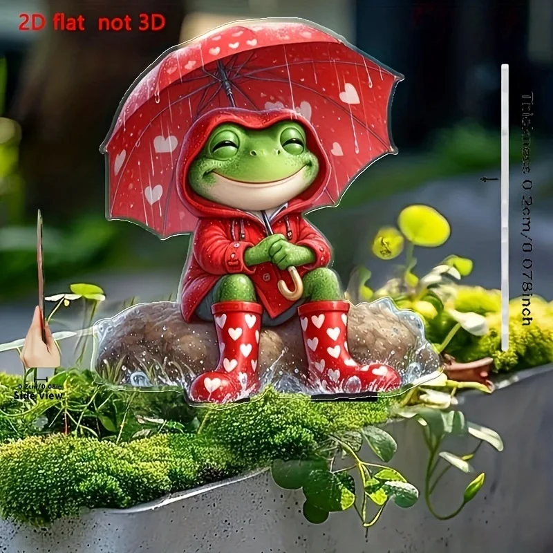 1개입 웃는 개구리 장식품은 야외 장식, 정원 장식,  - Bonsai Garden Gift 리뷰 및 가격