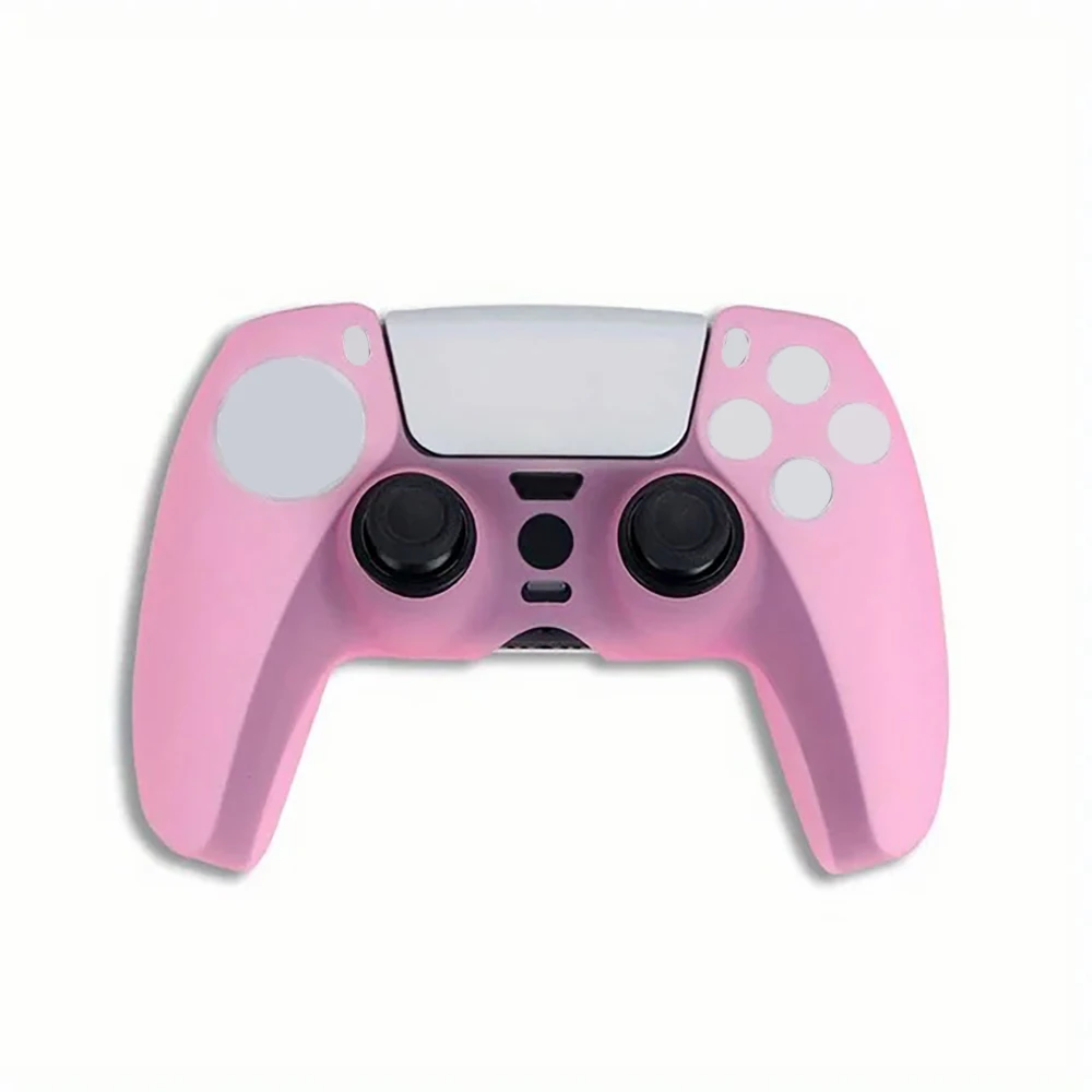 PS5-Controller-Skin, rutschfeste Silikonhülle, Schutzhülle, Griffhülle, staubdicht, geeignet für PS5 Playstation – Detail 6