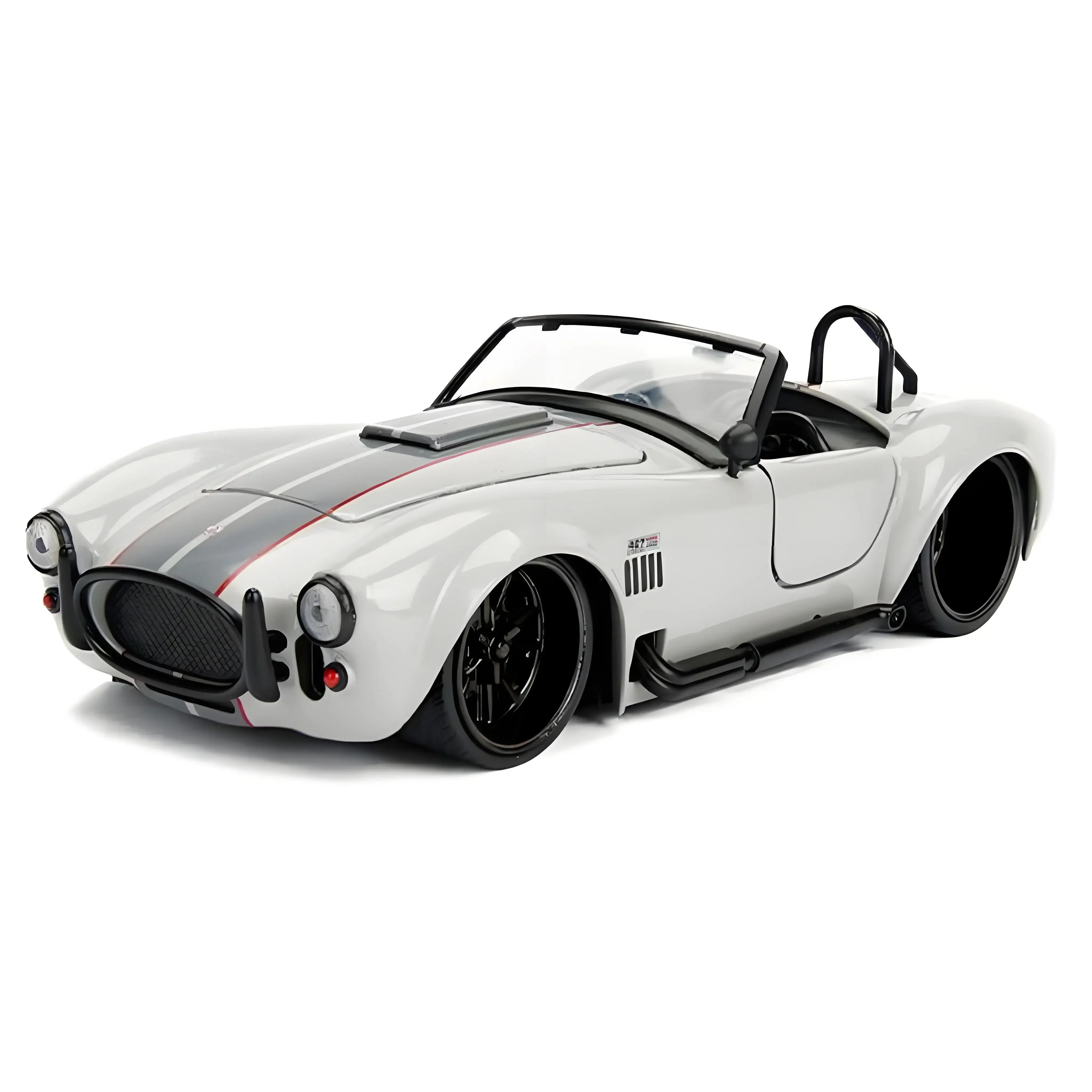 

Shelby Cobra 427 S/C легкосплавный автомобиль JADA 1:24, литье под давлением и игрушечный транспорт, модель автомобиля, миниатюрная масштабная модель автомобиля для детей