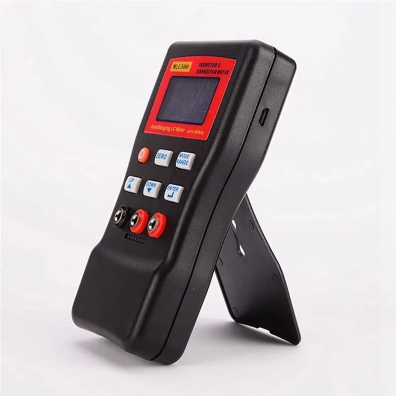 A40I High Digital Capacitance Inductance Meter Auto-Ranging Component Tester 500KH LC RC Oscillation Inductance