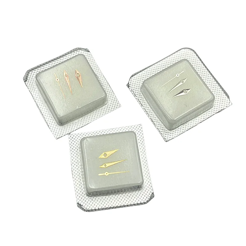 Watch hands for women's style 003, 5.0×7.5×7.5mm, compatible with movement 55842/40, three-hand non-luminous set