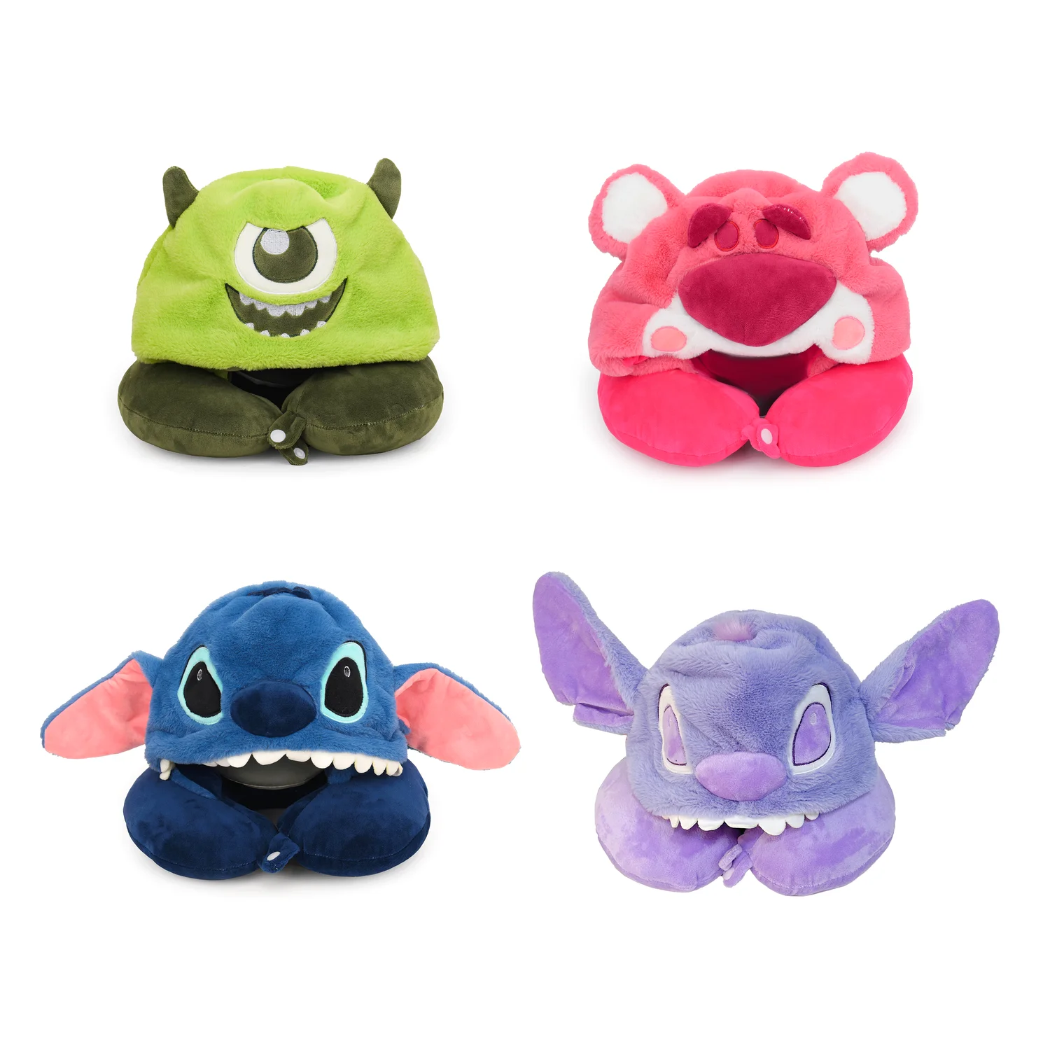 

Stitch And Experiment U Shape Neck Pillow For Travel Car Airplane Sleeping Office Nap Support Cervical Pain Relief