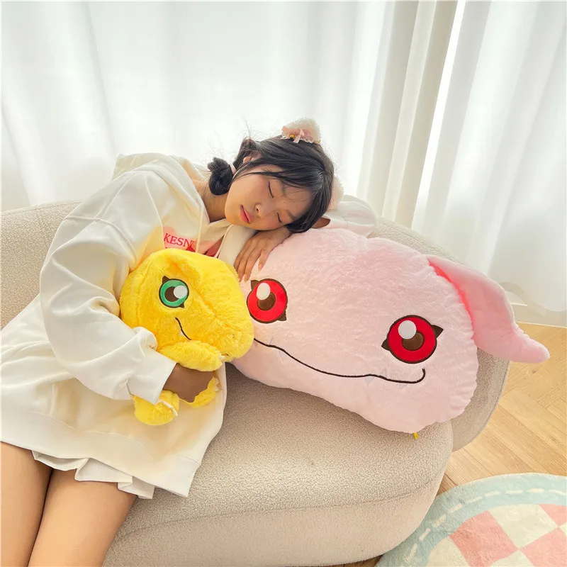 Cartoon Digital Monster Flip Agumon Anime Figure Plush Toy Doll Digital Baby Can Evolve Doll Pillow Gift Decorate Children Toy