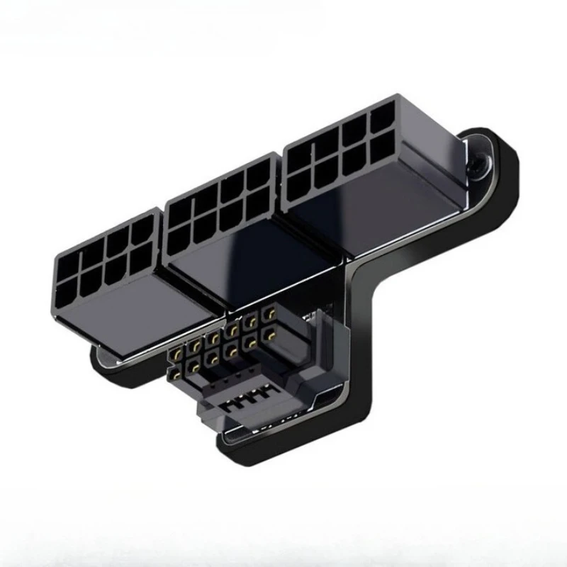 

Graphics card PCI-E5.0 power supply cable 30803090TI version 12vhpwr 12 + 4 male to female extension cable adapter