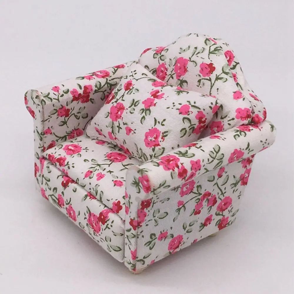 

1:12 подарки для девочек, детские украшения, мини-мебель, игрушки, миниатюрный мягкий диван, кукольный домик, игрушка для ролевых игр