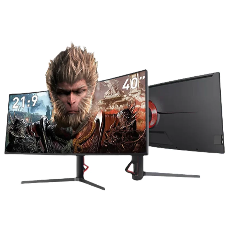 

40-Inch Widescreen Curved Gaming Monitor 120HZ LCD 5K Computer Screen 21:9 Aspect Ratio 178°/178° Viewing Laptop DP Speaker