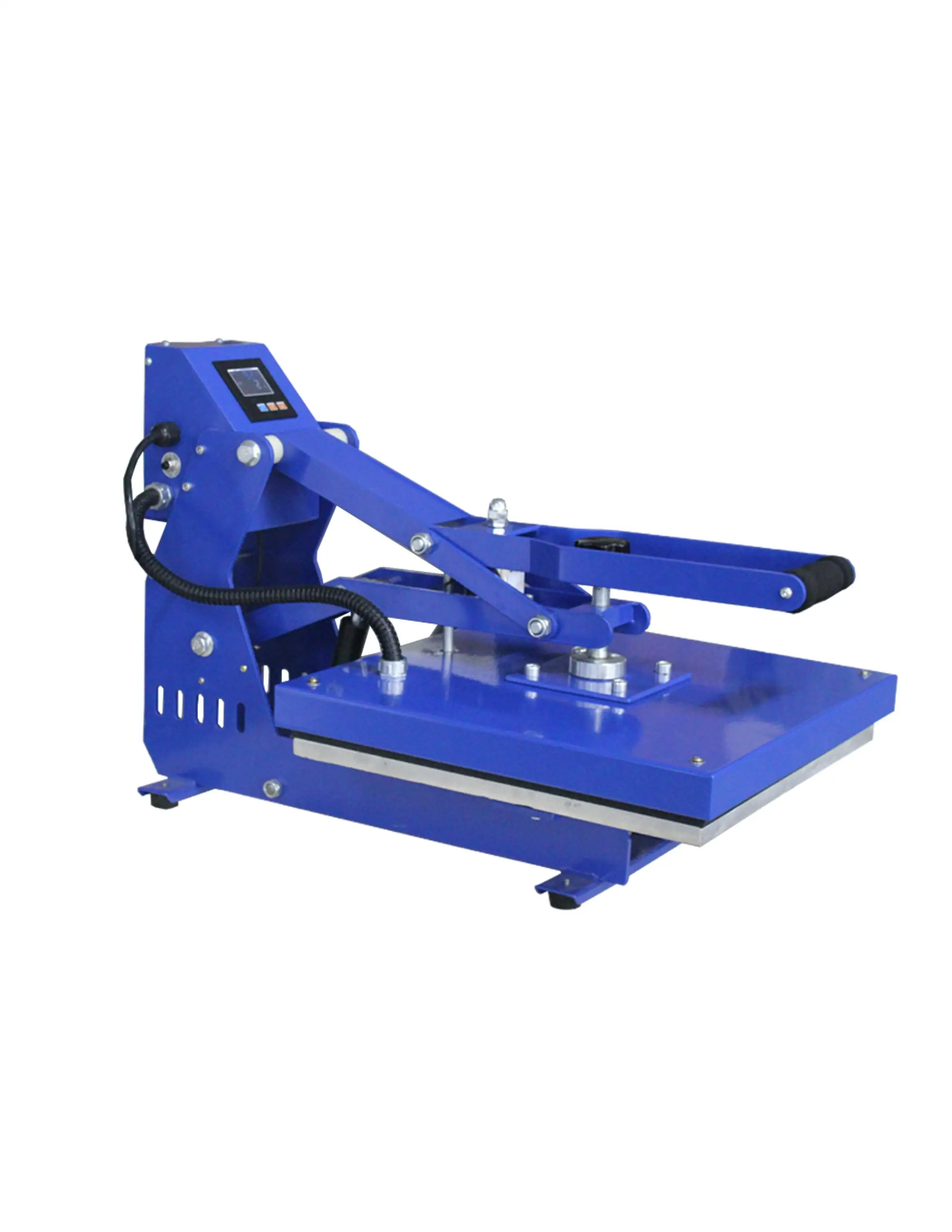 Clamshell traditional hot sale heat press on polyester cloth transfer printing machines heat press