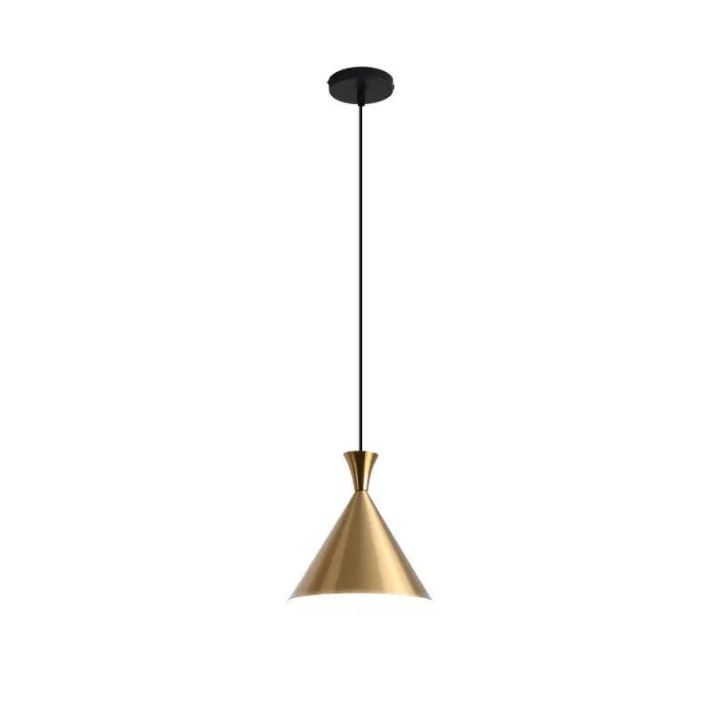 Lampada a sospensione di lusso leggera semplice ristorante moderno a testa singola lampada da comodino minimalista piccola lampada a sospensione