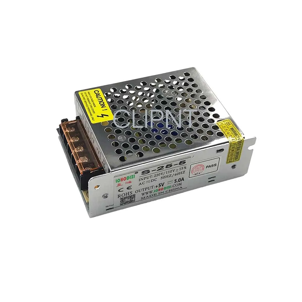 KYJET Power Supply S-25W-5V Input 220V/110V Output +5V -5.0A