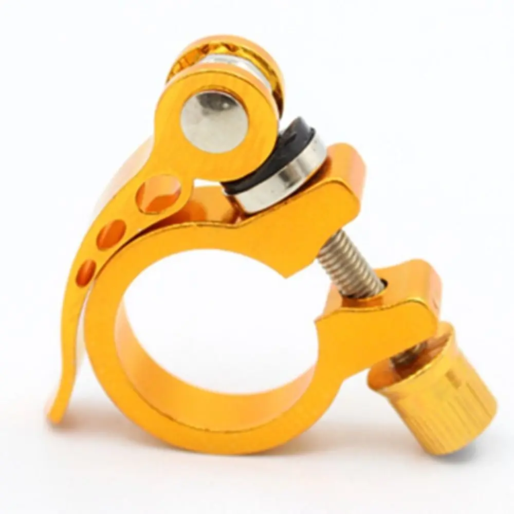 Aluminium Alloy Bike Seat Clamp 5 Colors Ultralight Bicycle Seatpost Clamps 25.4/28.6/31.8/34.9mm Quick Release