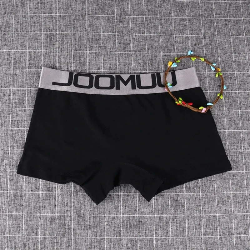 3PCS Beliebte Solide frauen Baumwolle Höschen Boxer Unterwäsche Damen Atmungs Brief Gürtel Briefs Sport Weibliche Knickers Horts – Detail 11