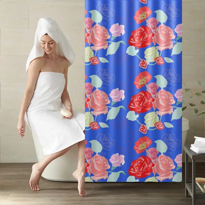 Custom Photo Shower Curtain – Bathroom Privacy Partition – Personalized Photo Keepsake Gift – Creative Custom Decorative Shower