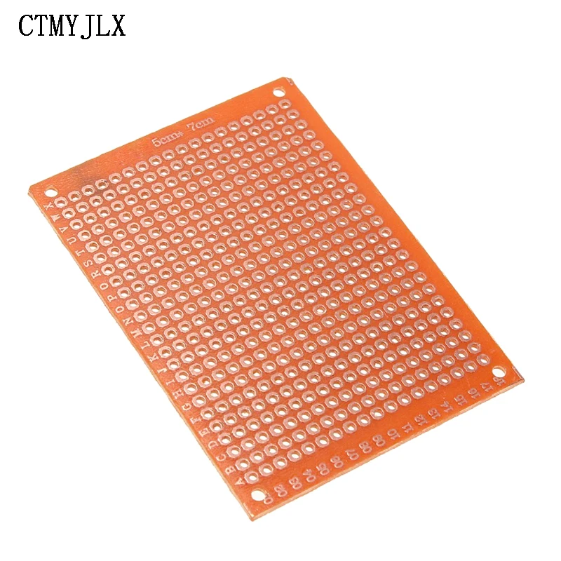 20Pcs Universal PCB Prototype Board 5x7cm 5*7 Prototype Paper Copper PCB Experiment Matrix Circuit Board Breadboard DIY Kit