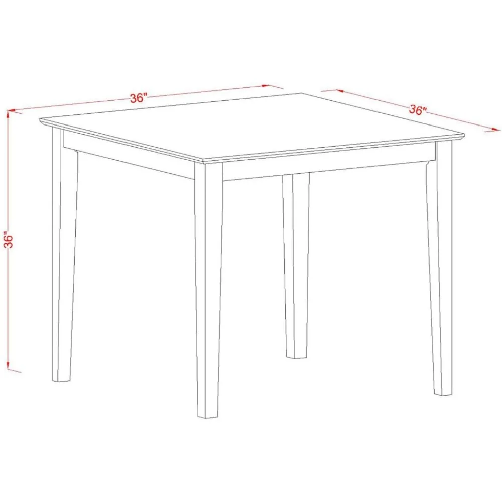 주방용 사각 펍 테이블과 린넨 의자 2개가 포함된 카운터 높이 식탁 세트