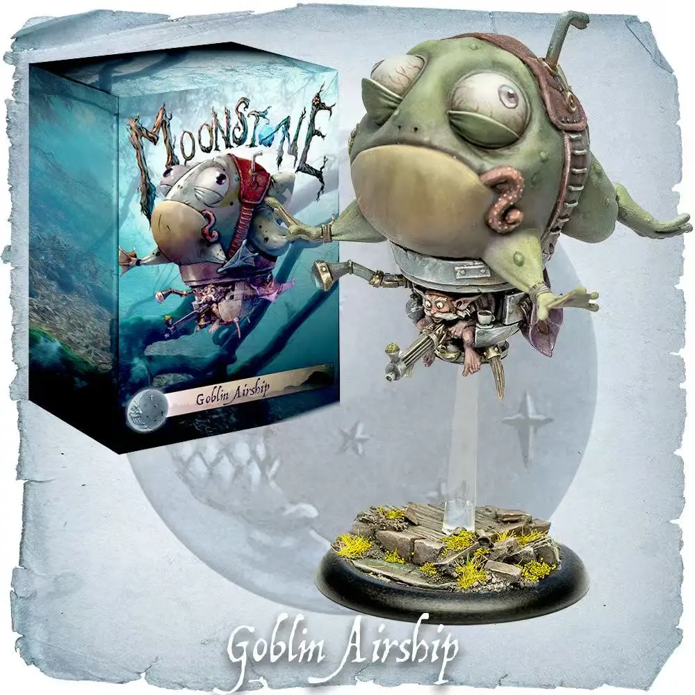 Modellbausatz aus Kunstharz 28545 MoonStne Goblin Airship Unmontierte Skulptur für Hobbyisten