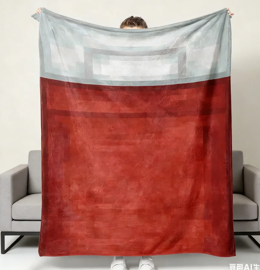 Pixel Block Red Bed Flannel Bl - đánh giá và giá Home Textiles Towel