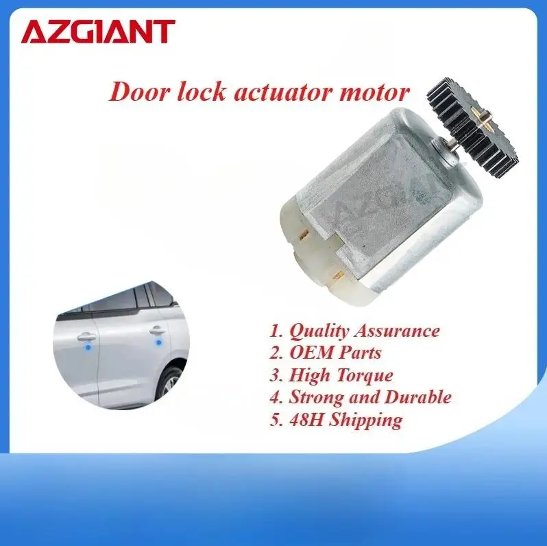 AZGIANT Car Latch Door Lock Actuator Motor for Porsche Cayenne 955/911/Cayman S/Cayman/Boxster S Quiet Operation DC12V 31 teeth
