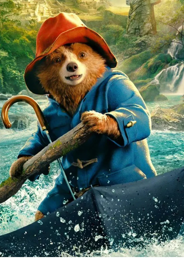 Cartoon Puppet Costume Paddington Bear Cosplay Costumes The Same Style As The Characters in The Anime Movie, Halloween Costume