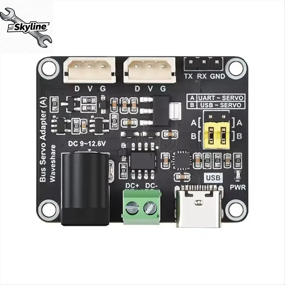 Serial bus servo driver board module for ST/SC series, robot/Raspberry Pi