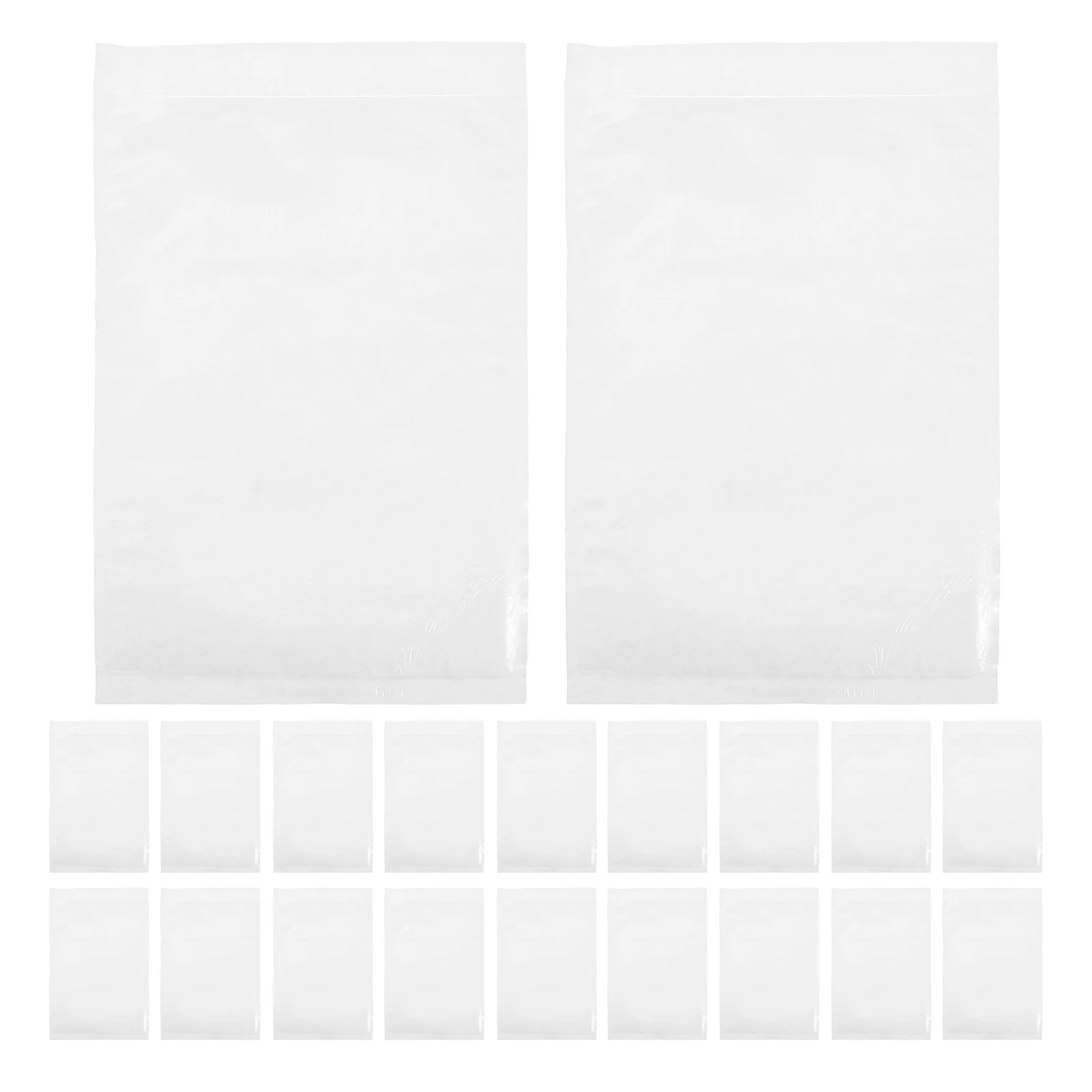 

100Pcs Packing List Envelopes Clear Self Adhesive Transparent Shipping Document Holders Mailing Label Pouches Packaging Bag