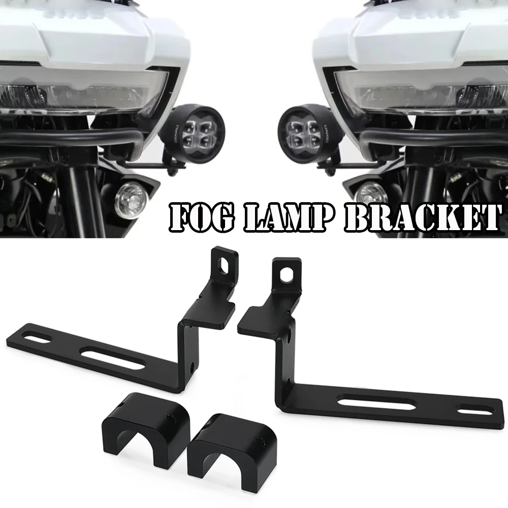2024 2023 Motorcycle LED Lights Bracket Auxiliary Light Fog Lights Bracket For Pan America 1250 Standard/Special 2021-2022