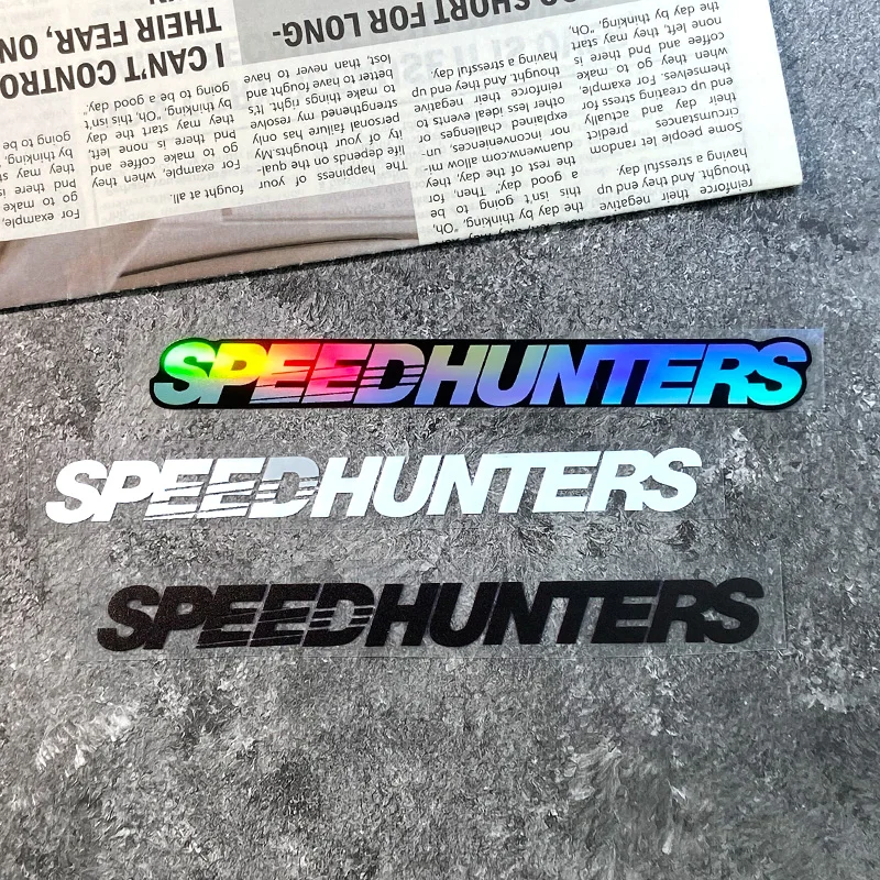 Speedhunter JDM دراجة نارية ملصقات مقاوم للماء دراجة نارية الجبهة هدية خزان الوقود سباق خوذة سكوتر الديكور شارات الفينيل