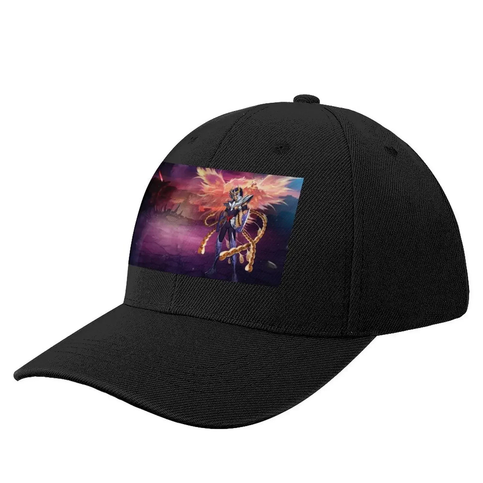 

Saint Seiya Knights of the Zodiac Ikki Phoenix Baseball Cap fun hats Beach Outing Luxury Cap Anime For Men Women's