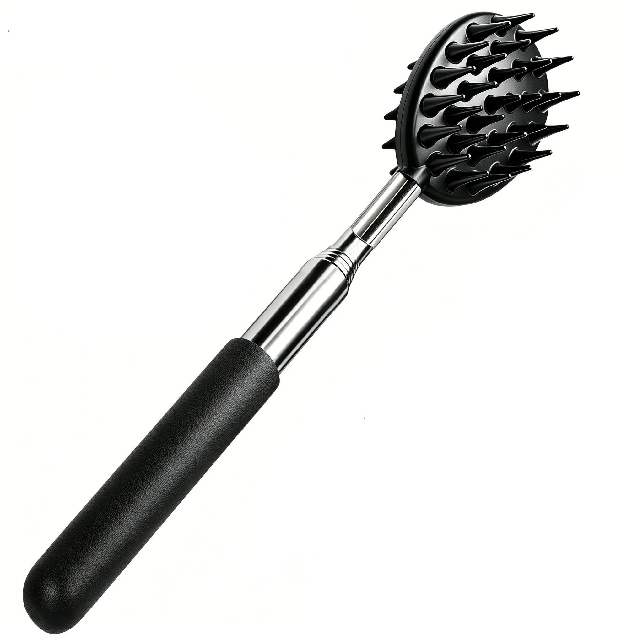 Upgraded 5-Section Cactus Back Scratcher – Extends to 29", 29-Prong Massage Head, Double-Sided for Back & Neck, Great Christmas - view 2